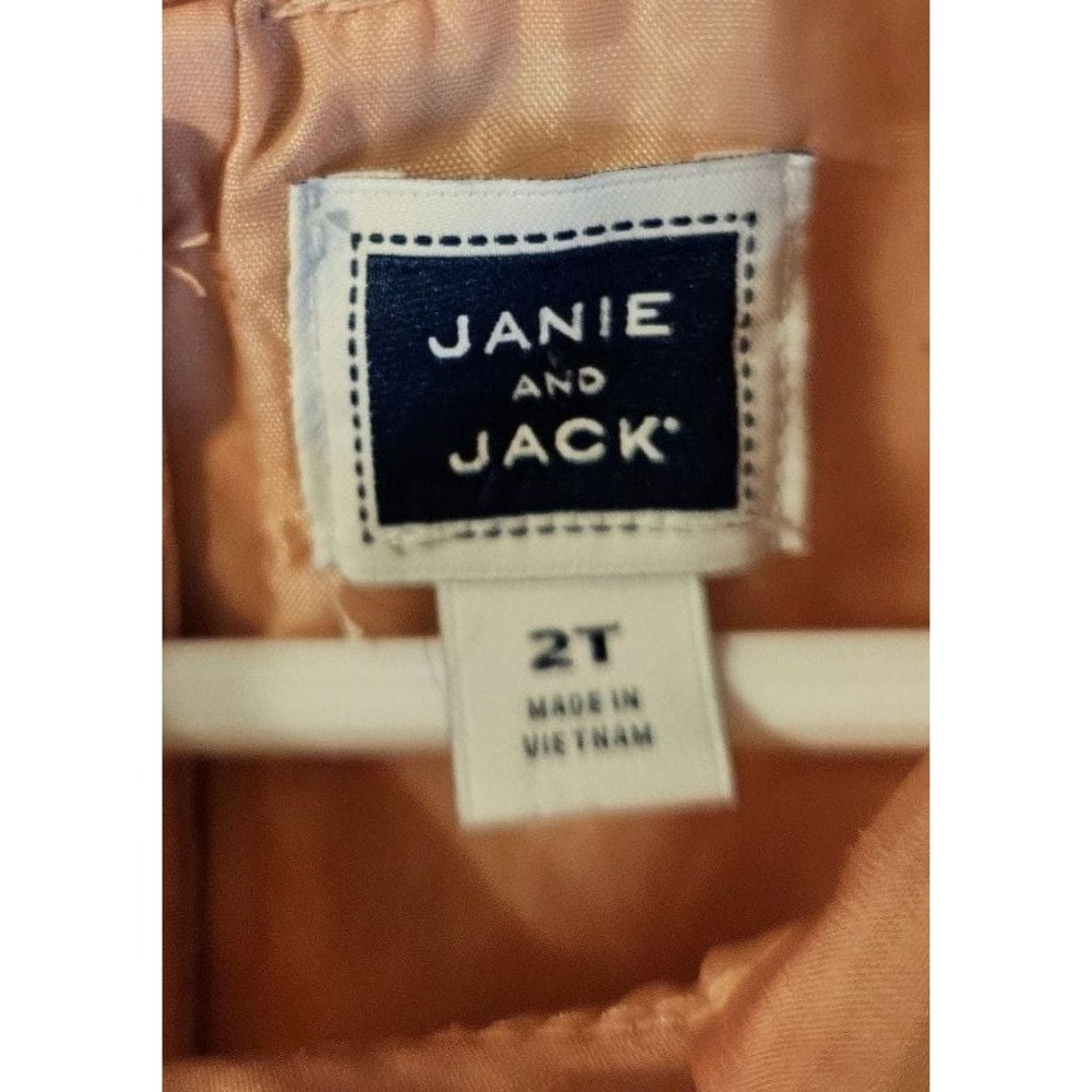 Janie and Jack Girls The Signature Equestrian Horse Print Dress, Size 2T - Picture 3 of 3